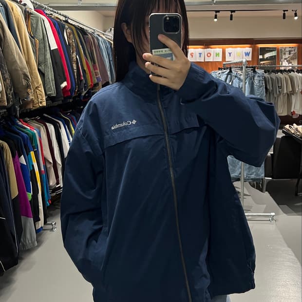 컬럼비아 바람막이 자켓