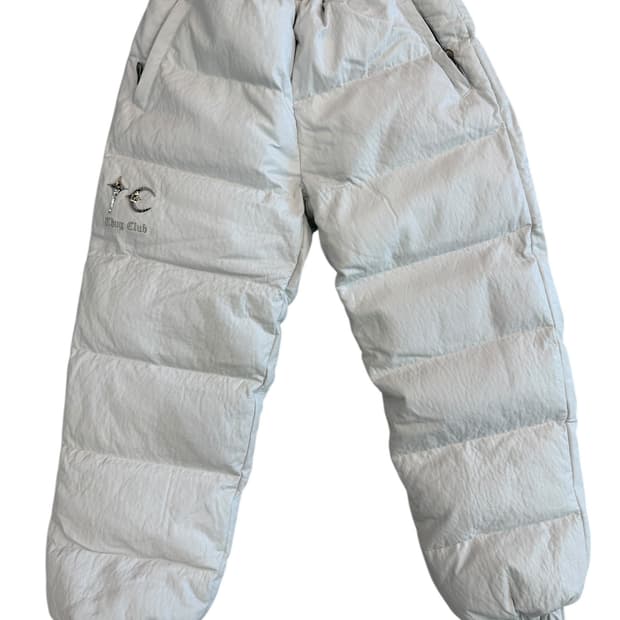 TC THUG CLUB WHITE PANTS 떠그 팬츠