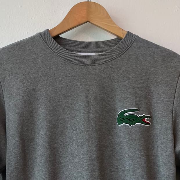 라코스테 남성 라운드맨투맨티셔츠 3사이즈
