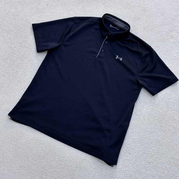 L 언더아머 기능성 반팔 카라 티셔츠 0407E1