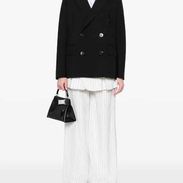 사카이 Sacai 25ss 여성 엠블럼 자켓 새상품