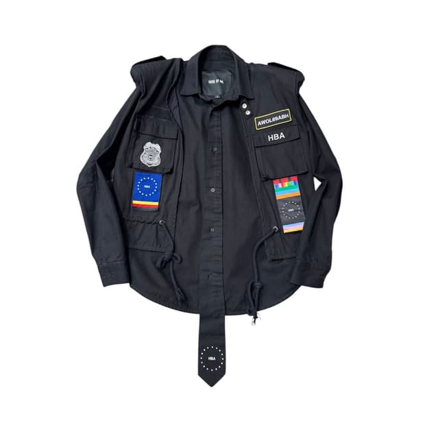 후드바이에어 16ss 베테랑 밀리터리 자켓