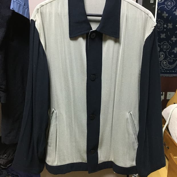Japanese zipper  mash shirt