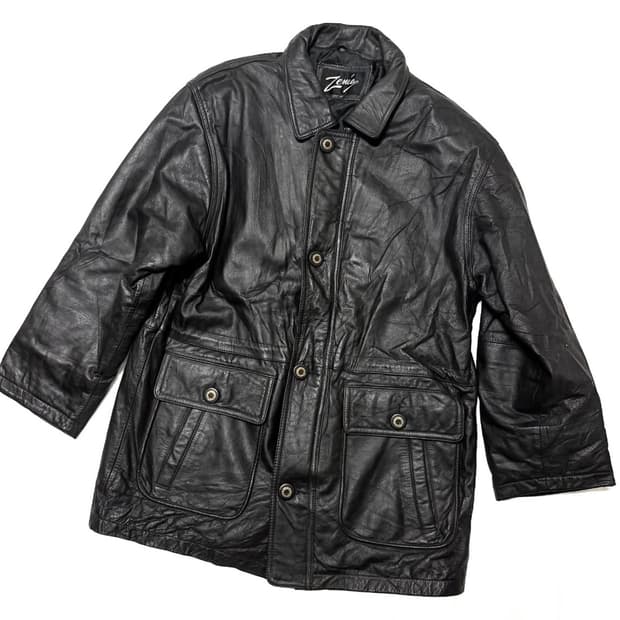 Zenia - 레더 코트