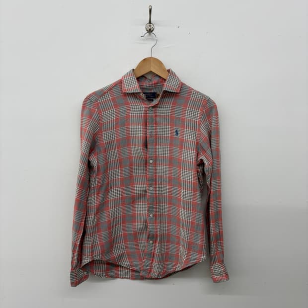 폴로 랄프로렌 체크 셔츠 남방 남성 S
