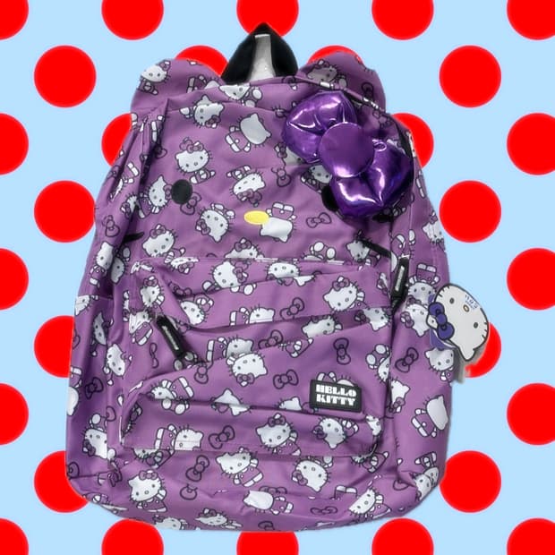 2015 레드 키티 백팩 🎒