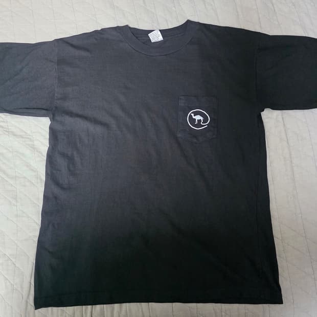 [XL] 90s 카멜 포켓 프로모 티셔츠 ver. fit like L