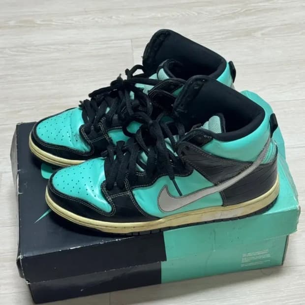 나이키 sb덩크 티파니 270