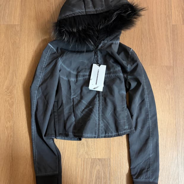 [1] 로딩룸 퍼 후디 집업 자켓