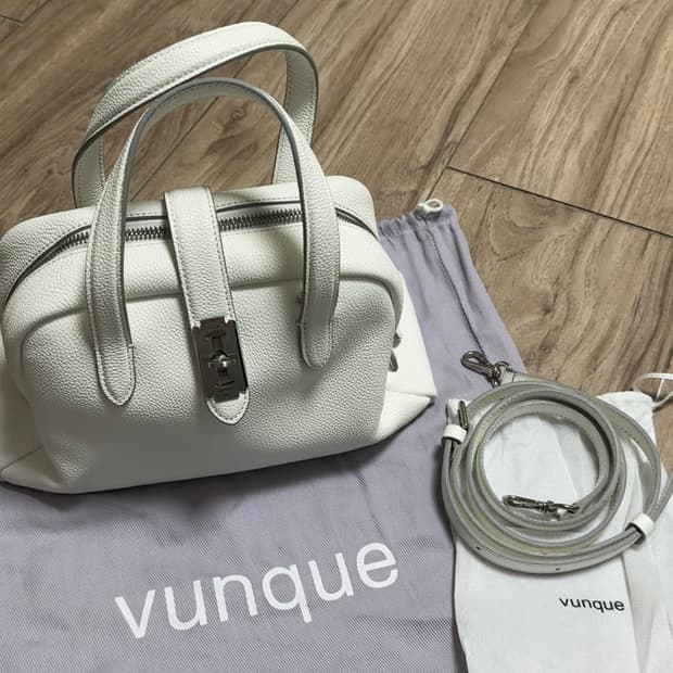 분크 토크 토트백 화이트 스몰