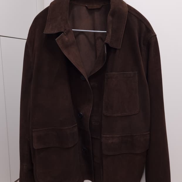 마시모두띠 스웨이드자켓