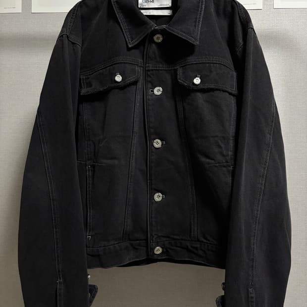 C2H4 RAW EDGE 데님자켓