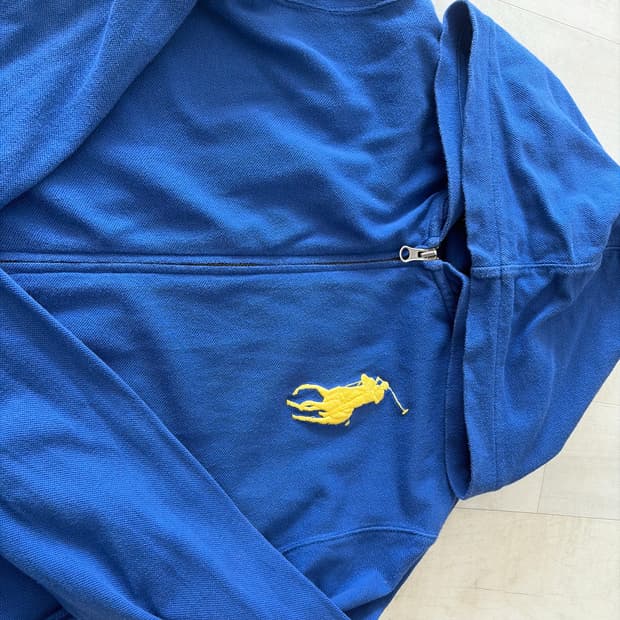 폴로 빅포니 후드집업