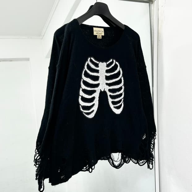 WILDFOX 본 그런지 니트