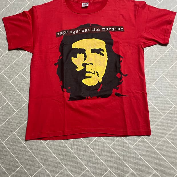 90s ratm 빈티지 밴드티셔츠 뤡코즈 블라인드파일즈