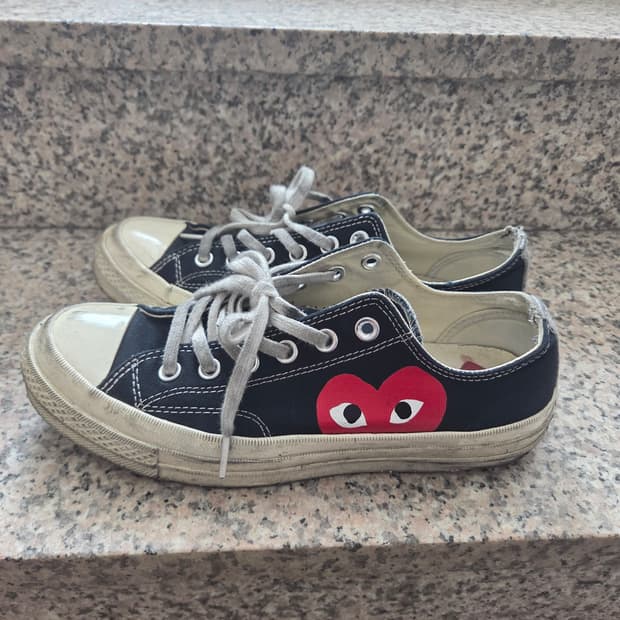 꼼데가르송 컨버스로우