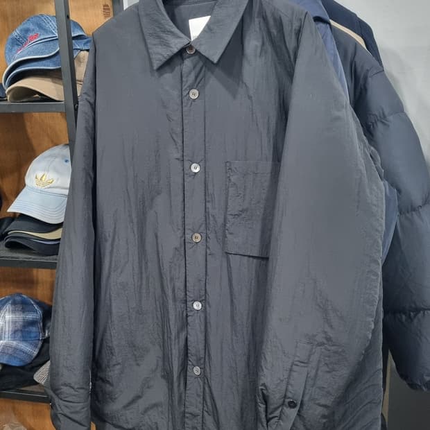 인뎁스리포트 패딩셔츠 이너 아우터 105(2) 컨디션8/10