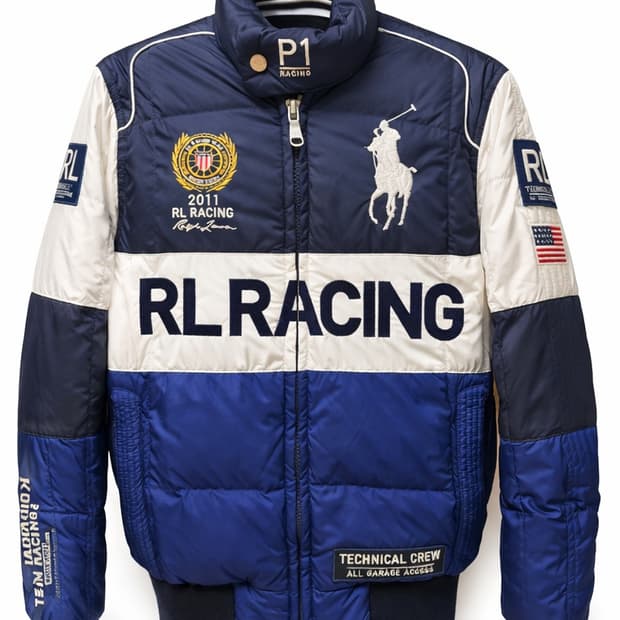 폴로 랄프로렌 빅포니 레이싱 패딩S