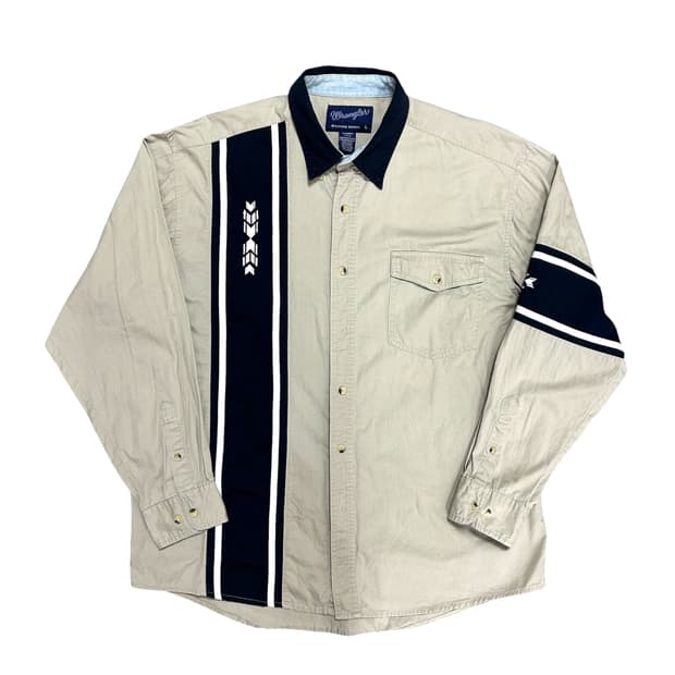 랭글러 베이지 웨스턴 셔츠(L)