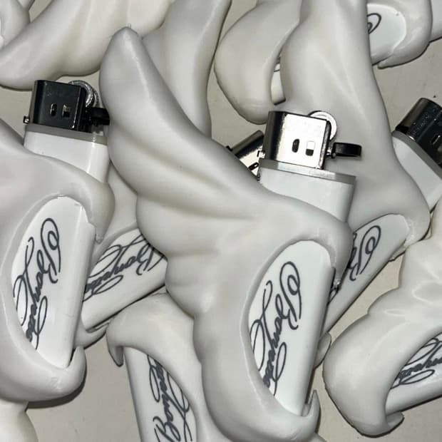 본네 윙 라이터 키링 팝업 라이터 wing lighter key ring