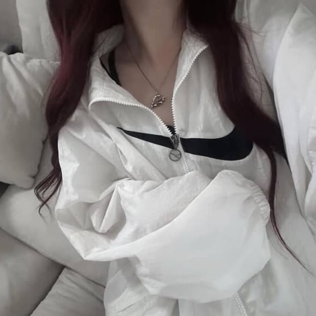  나이키 빅로고 바람막이 점퍼