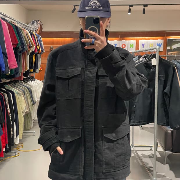 빈티지 코듀로이 워크 자켓