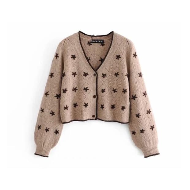 자라 니트 가디건
