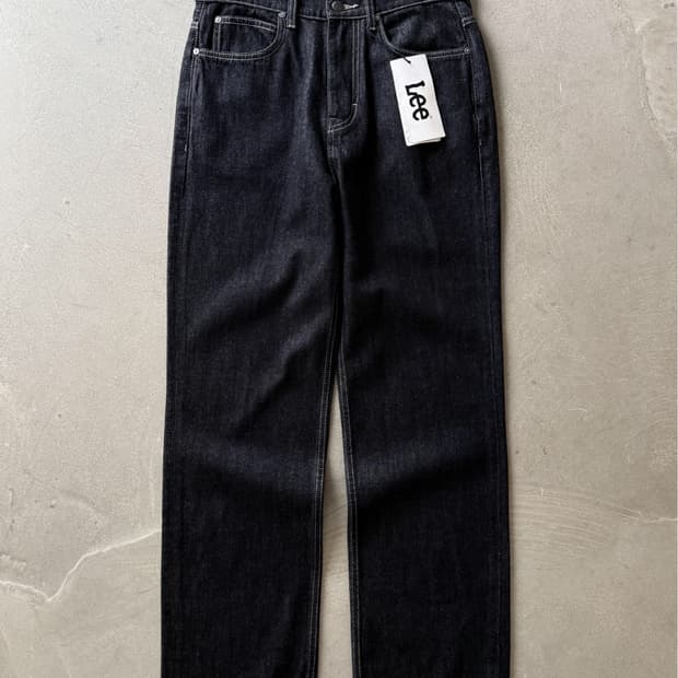 Lee Straight Fit Black Denim Pants