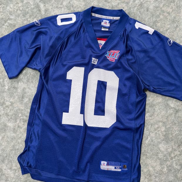[M] 리복 NFL 뉴욕 자이언츠 슈퍼볼 유니폼