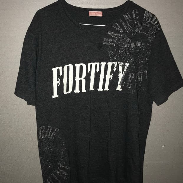 Skeleton short-sleeved T-shirt