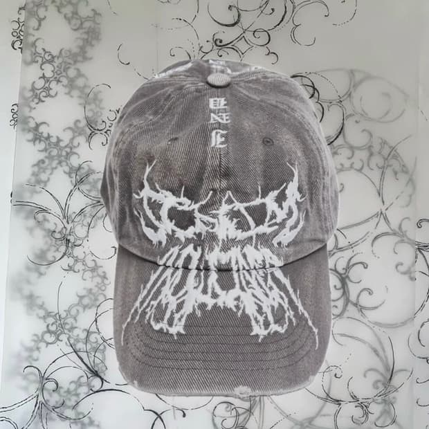 스키즘인듀싱 EMO cap charcoal