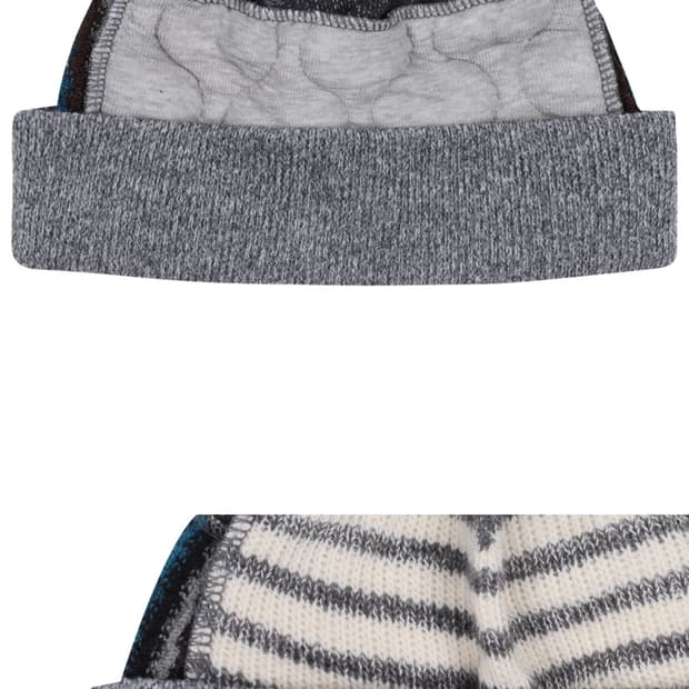 Coyseio PATCHWORK BEANIE GREY 