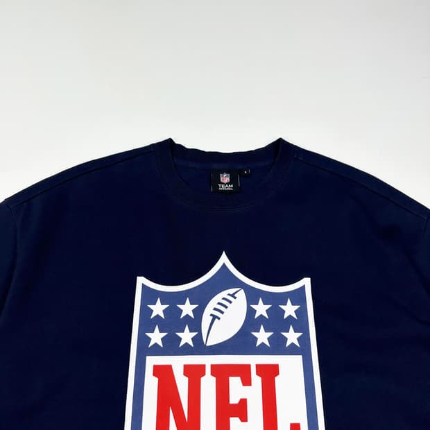 nfl 팀어패럴 네이비 반팔티 (S 여성추천)
