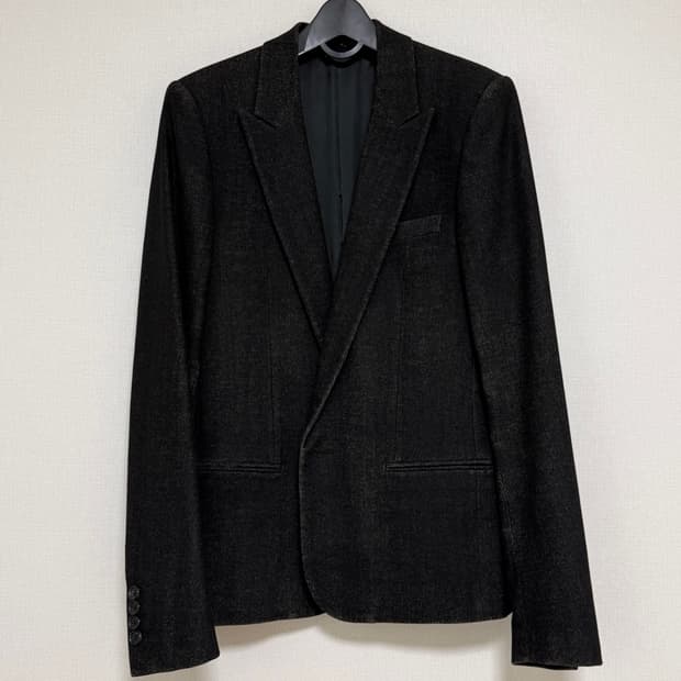 Dior Homme 05aw 울 글리터 블레이저 46