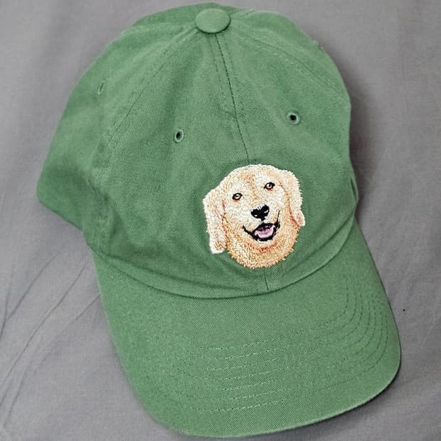 리트리버클럽 볼캡 초록색