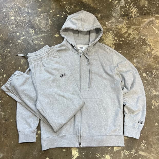 상XXL하XL) 무탠다드 헤비웨이트 스웻셋업 무신사스탠다드 면추리닝 세트