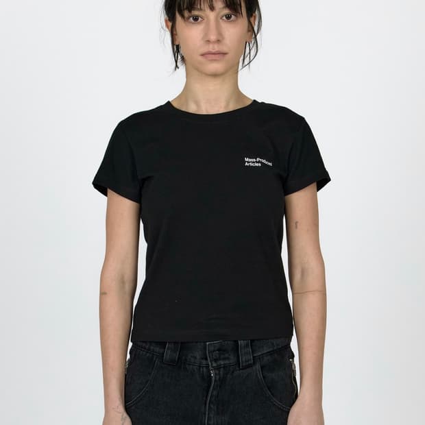 플라스틱 프로덕트 MPa T-SHIRT WOMEN (BLACK)