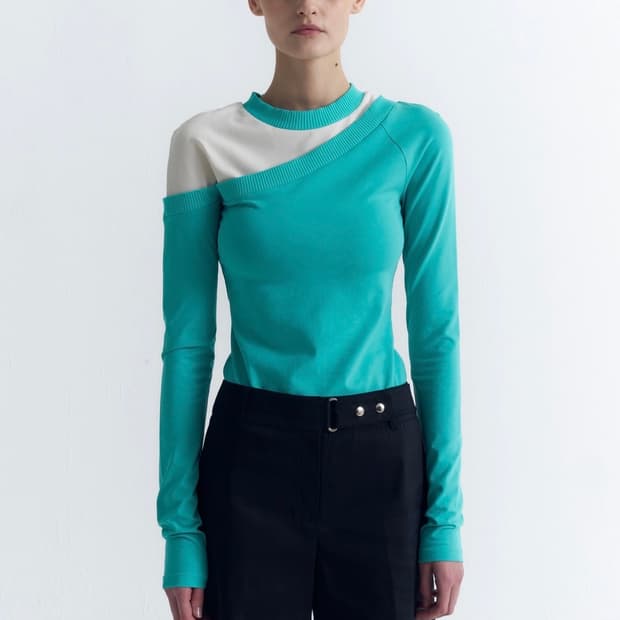 베스인더서프 Asymmetric Minty Top