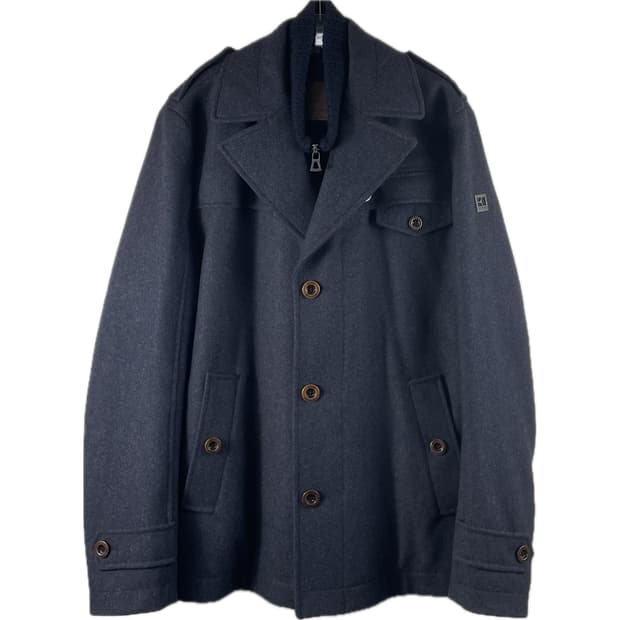 [52] 휴고 보스 오렌지 울 블렌드 피코트 테르모어