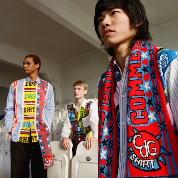 꼼데가르송 셔츠 2025FW 머플러