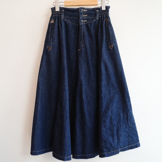 Wrangler 랭글러 밴딩 데님 스커트 (24~27인치)