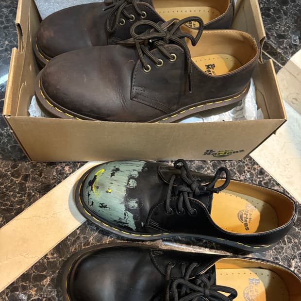 닥터마틴1461 크레이지호스 uk4 + 1461 uk4 일괄