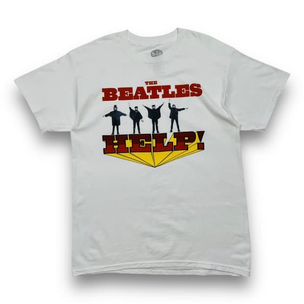 비틀즈 2013s HELP ! 빈티지 밴드 반팔 티셔츠