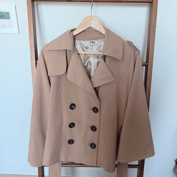 모리걸 케이프 자켓