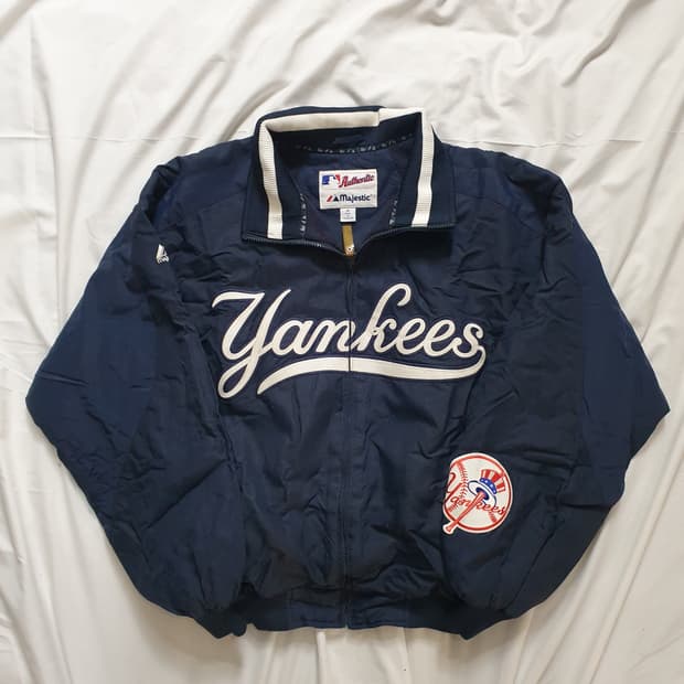 마제스틱 뉴욕양키스 스타디움자켓