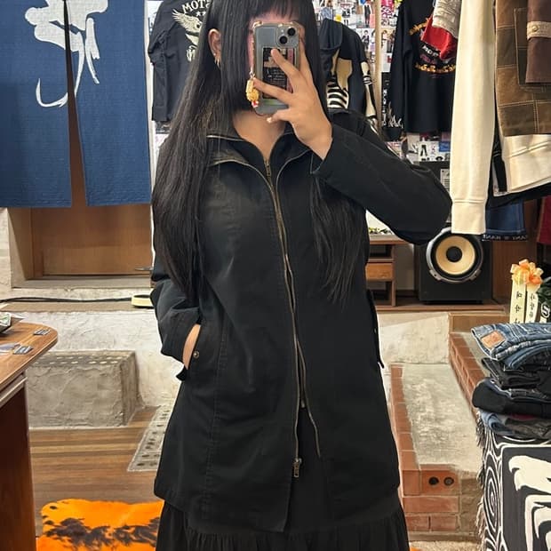 JPN 레이어드 코튼 자켓