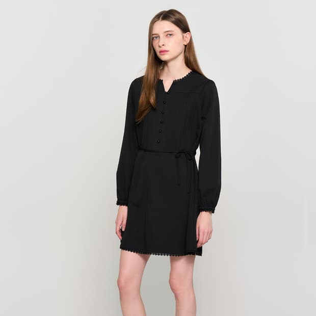 제너럴아이디어(GENERAL IDEA) 레이스원피스 55-66 새상품