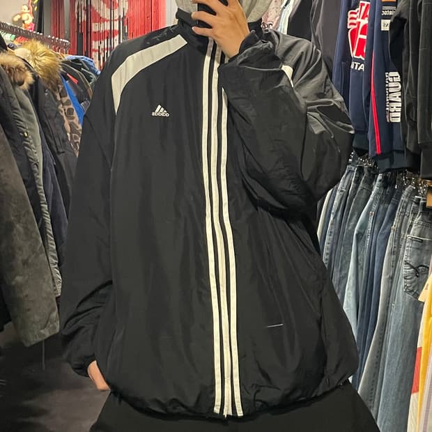 [IM] adidas 아디다스 블랙 바람막이