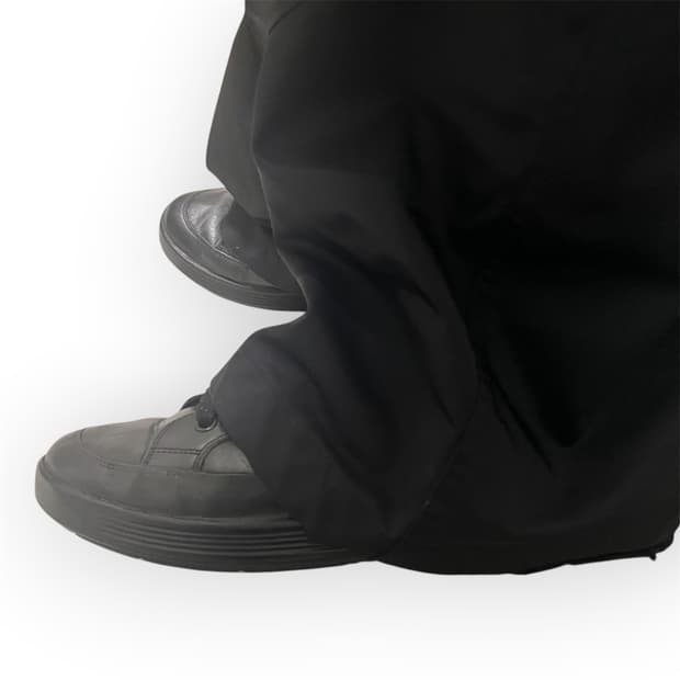 [280] 프라다 스포츠 아카이브 레더 블랙 로고 스니커즈
