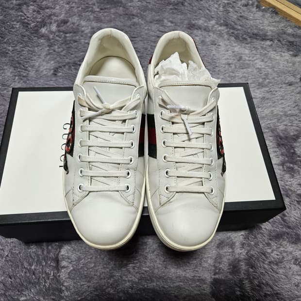 구찌 스네이크 에이스 스니커즈 250